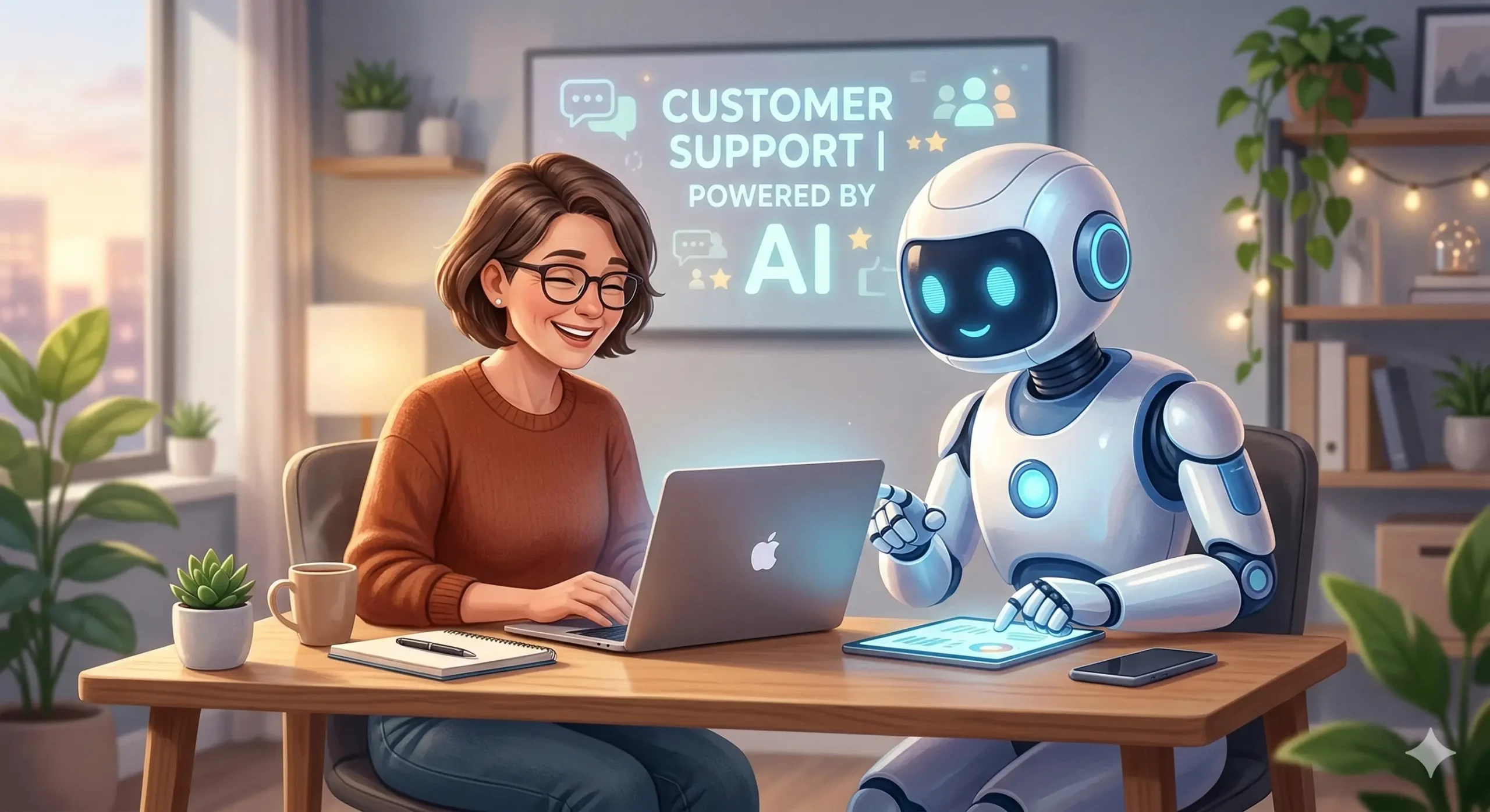 You are currently viewing How AI Chatbots Help Small Businesses Handle Customer Support